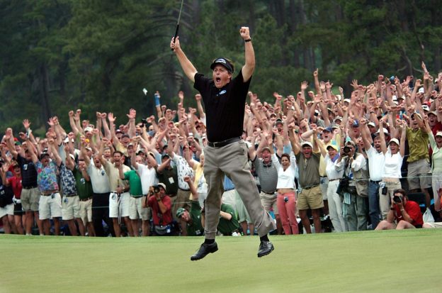 Phil Mickelson Masters odds Tiger Woods