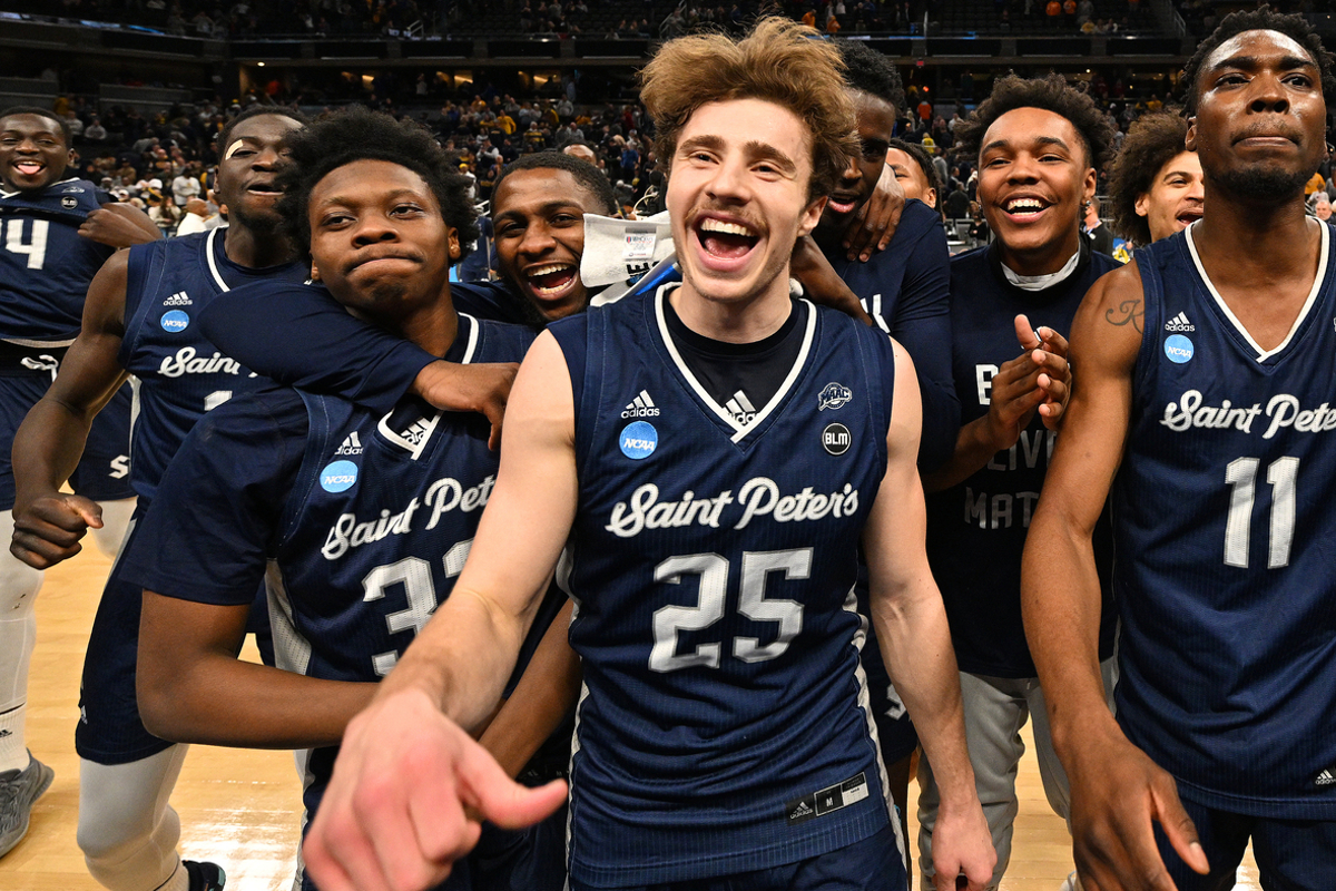 Saint Peter's March Madness odds NCAA