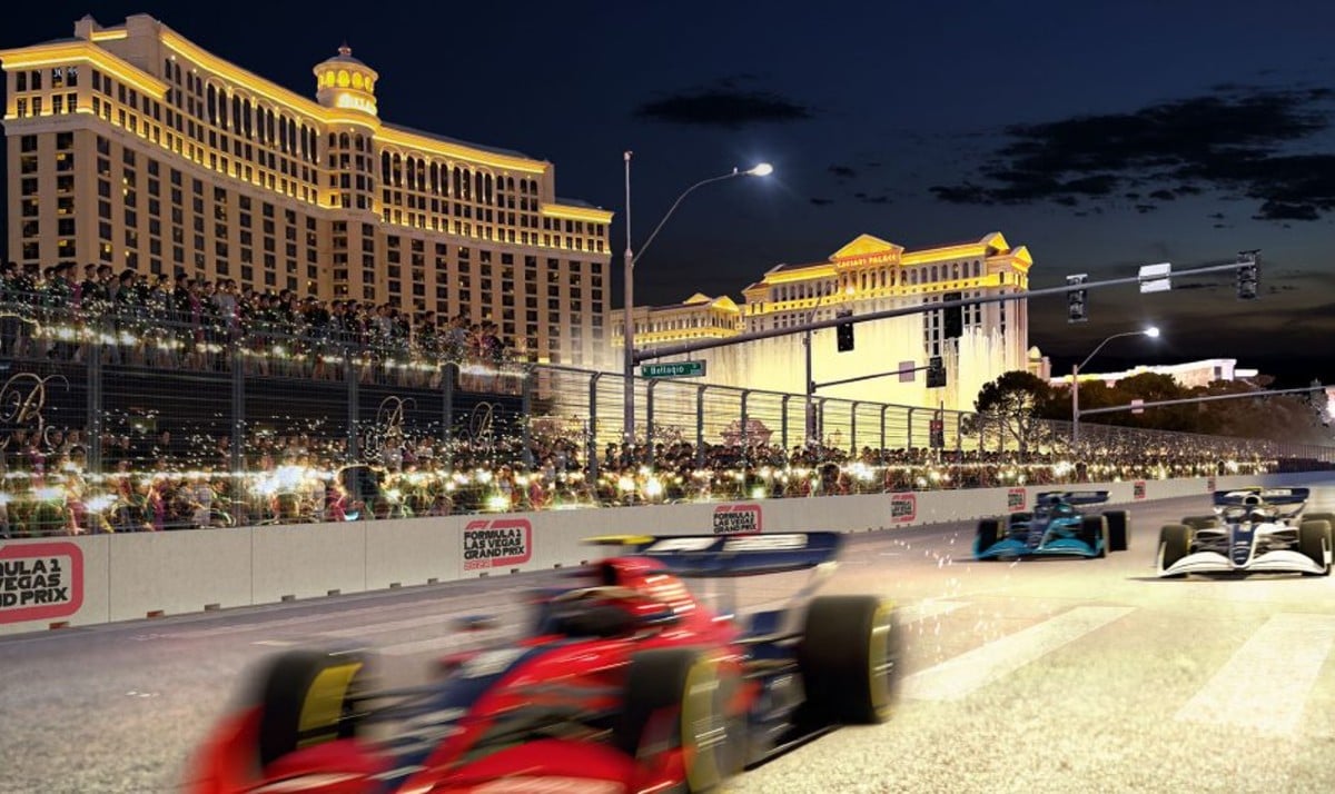 F1 Formula 1 Las Vegas circuit racing
