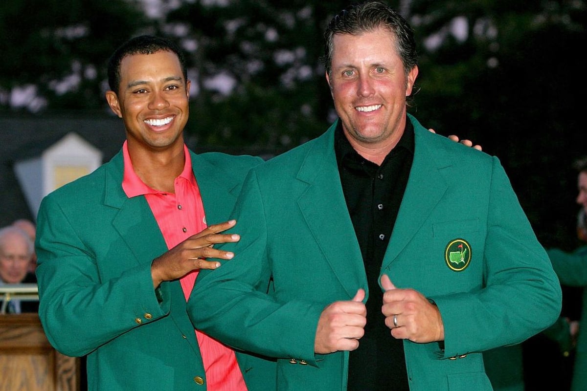 Tiger Woods, Phil Mickelson Draw Masters Action Despite Long Odds of Playing 3 Masters odds 2022 Tiger Woods Mickelson
