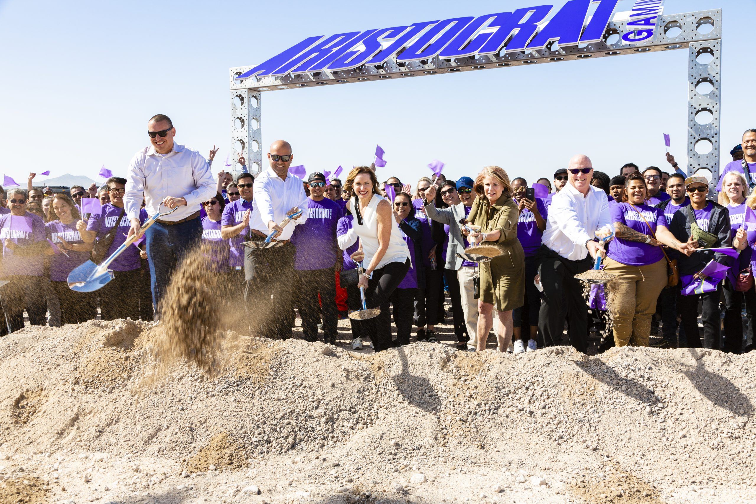 Aristocrat Breaks Ground on New Vegas Manufacturing Center