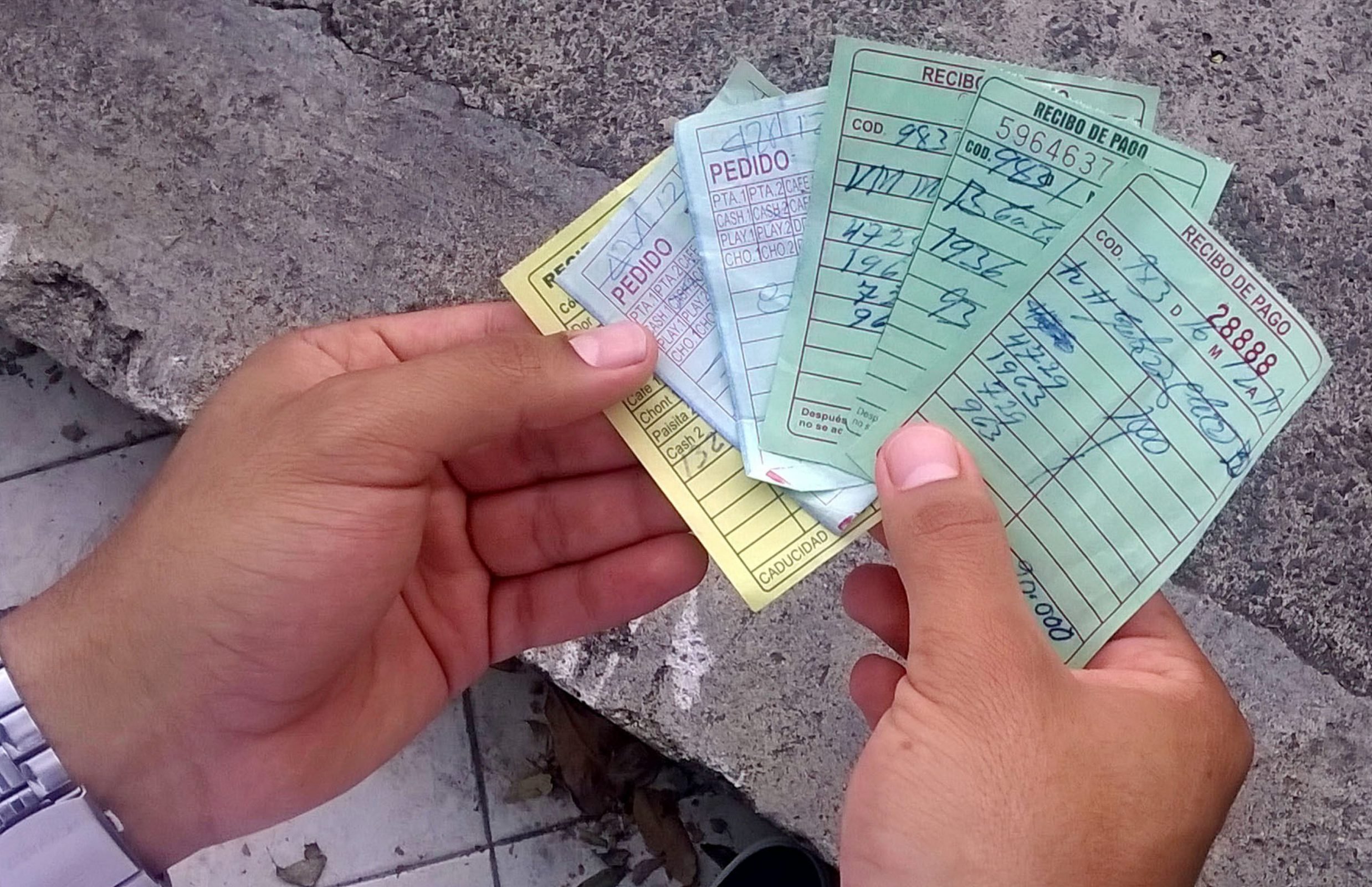 Illegal lottery tickets
