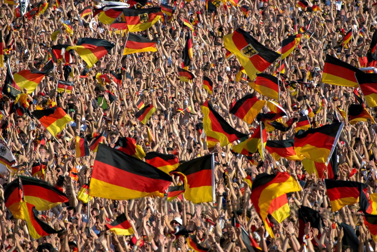 German flags