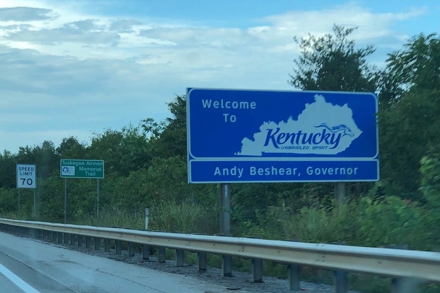 Kentucky sign