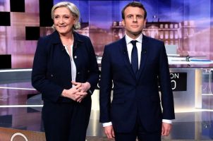 Emmanuel Macron and Marine Le Pen