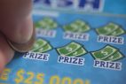 Scratch-off lottery card
