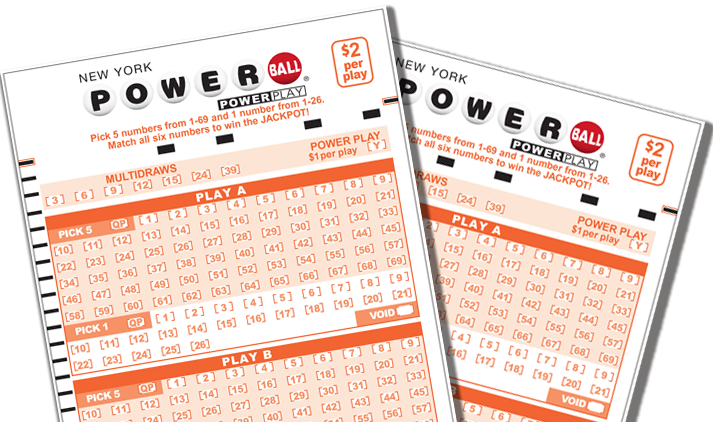 NY Powerball slips