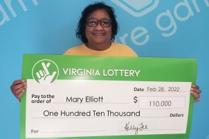 Virginia Lottery ticket Cash 5