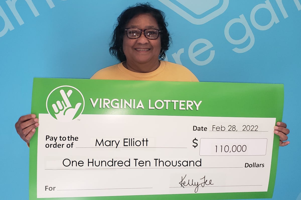 Virginia Lottery ticket Cash 5