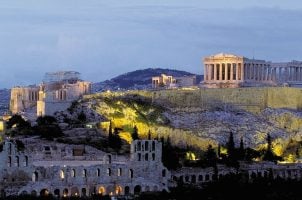 Acropolis in Greece