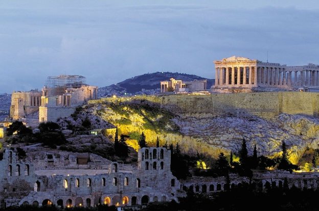 Acropolis in Greece