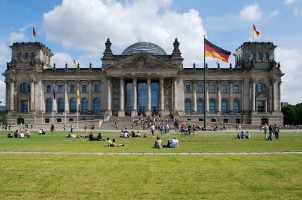 Reichstag Parliament, Berlin, Germany