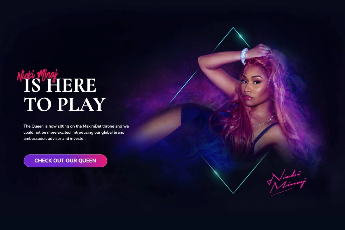 Nicki Minaj MaximBet sports betting iGaming