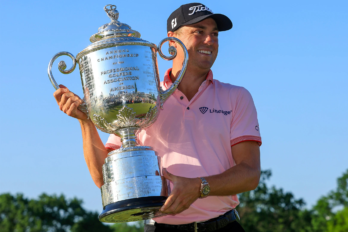 Justin Thomas PGA Championship golf odds betting