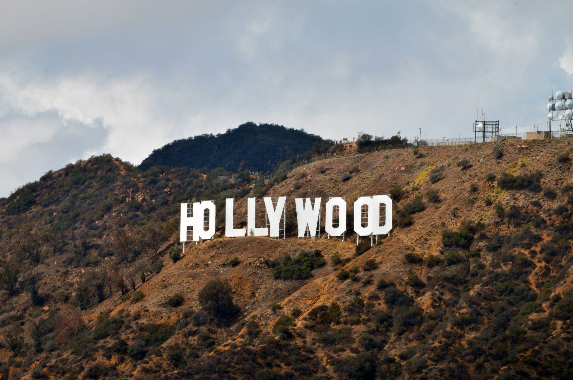 Hollywood sign