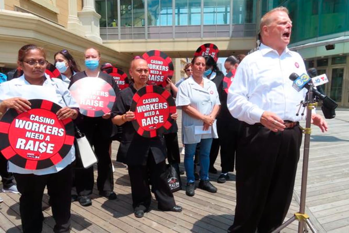 Atlantic City casino union housekeeping