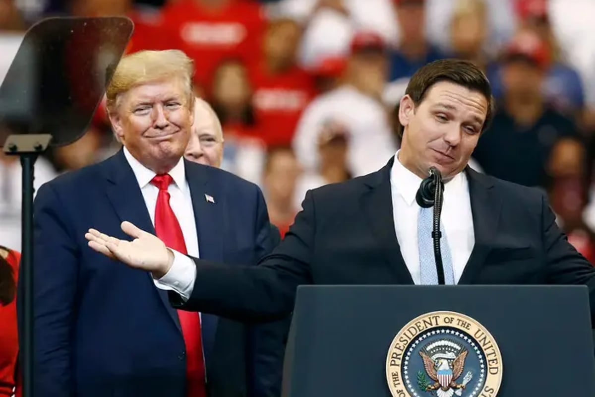 Florida Ron DeSantis 2024 odds Trump betting