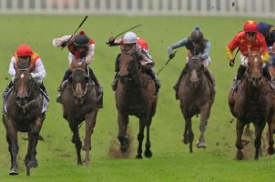 A horse race at Sydney’s Royal Randwick racecourse