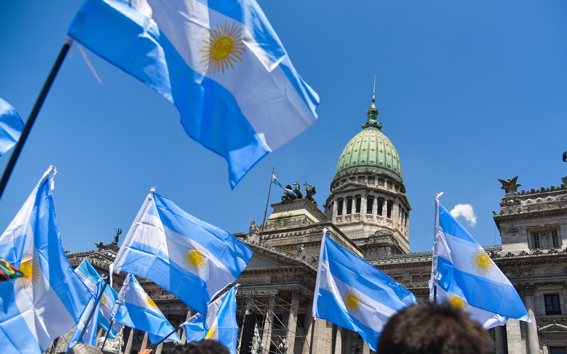 Argentina flags