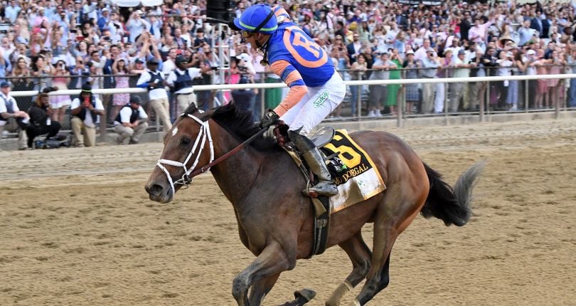 Belmont Stakes Handle Drops Sharply, Down More Than M from 2021