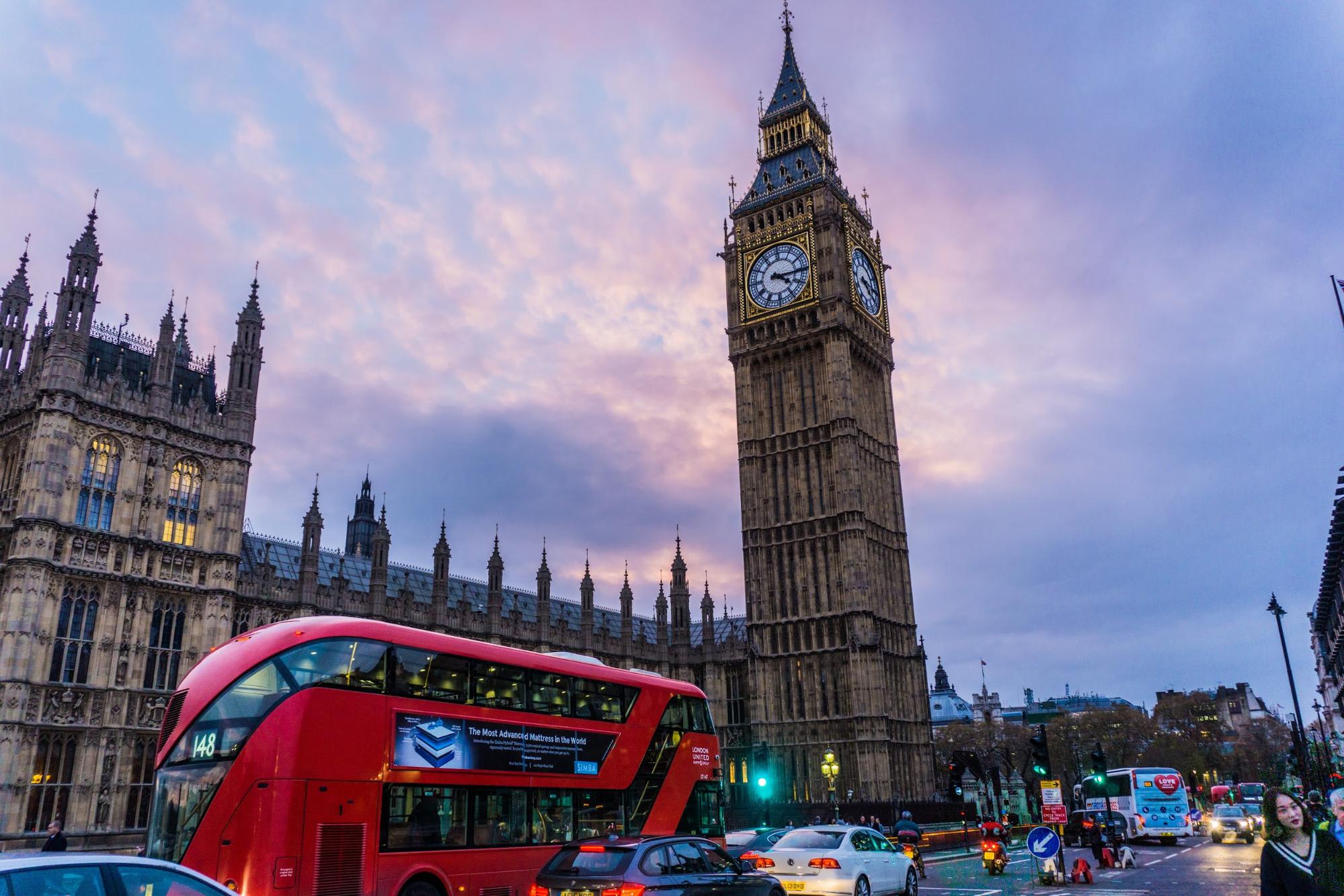 Big Ben in the UK