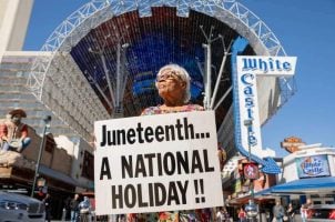 Juneteenth Las Vegas holiday casino segregation