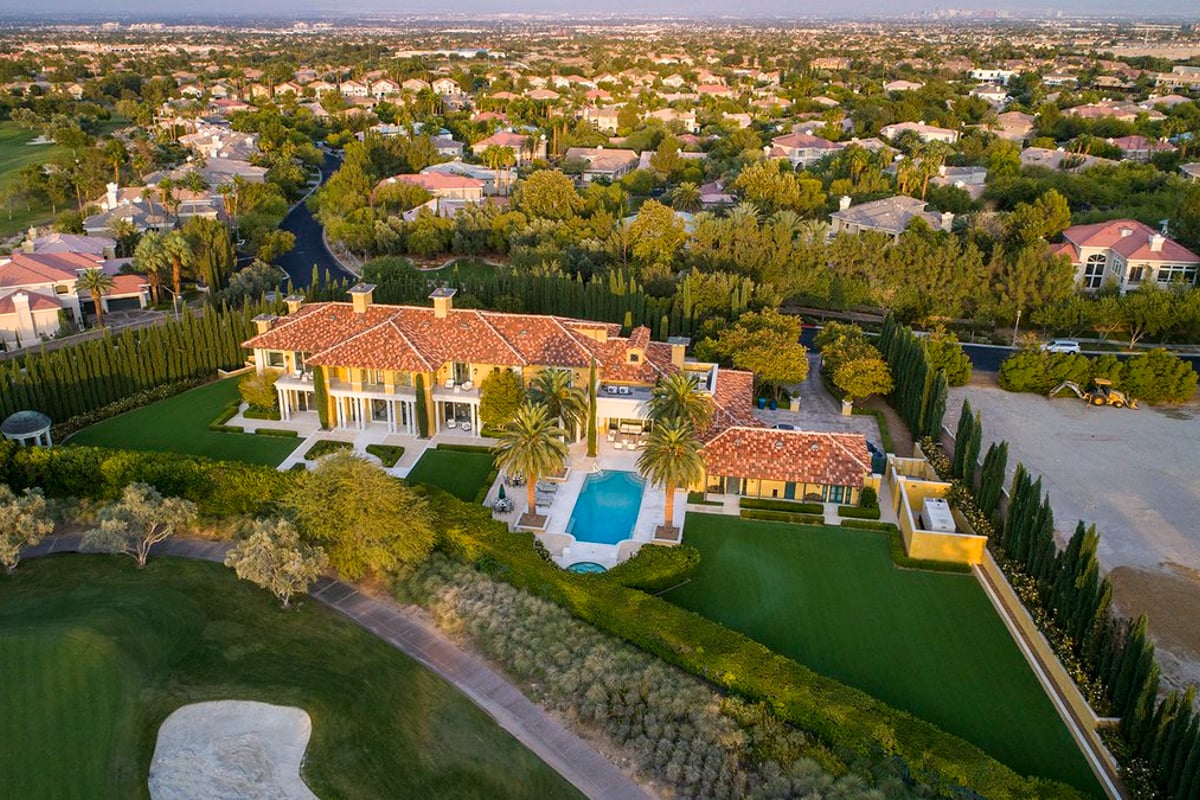 Steve Wynn Las Vegas home mansion Summerlin