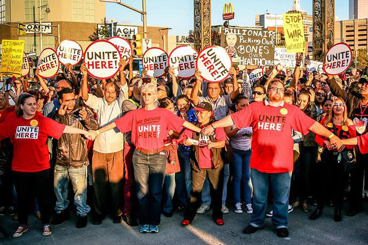 Atlantic City union contract casino worker