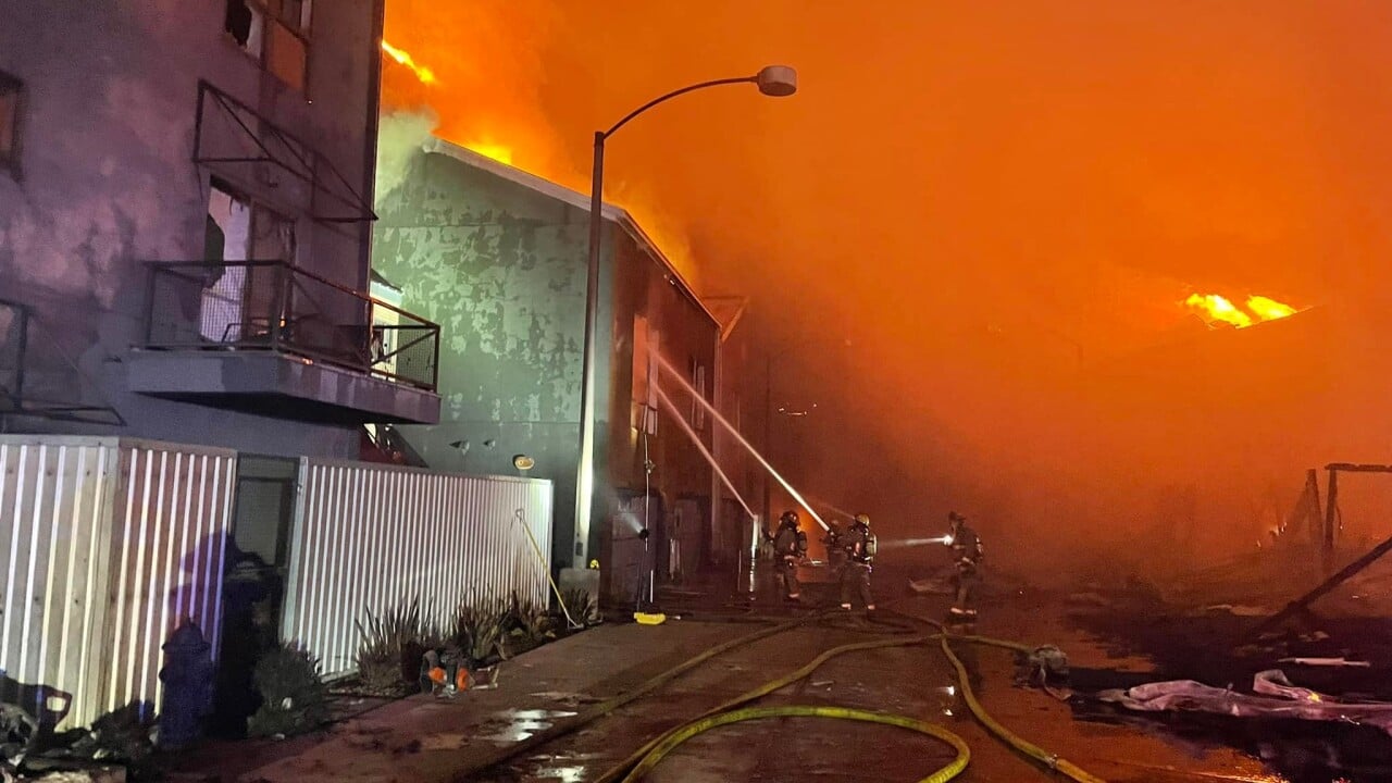 Downtown Las Vegas Fire Leads to Destruction at Fremont Street Complex