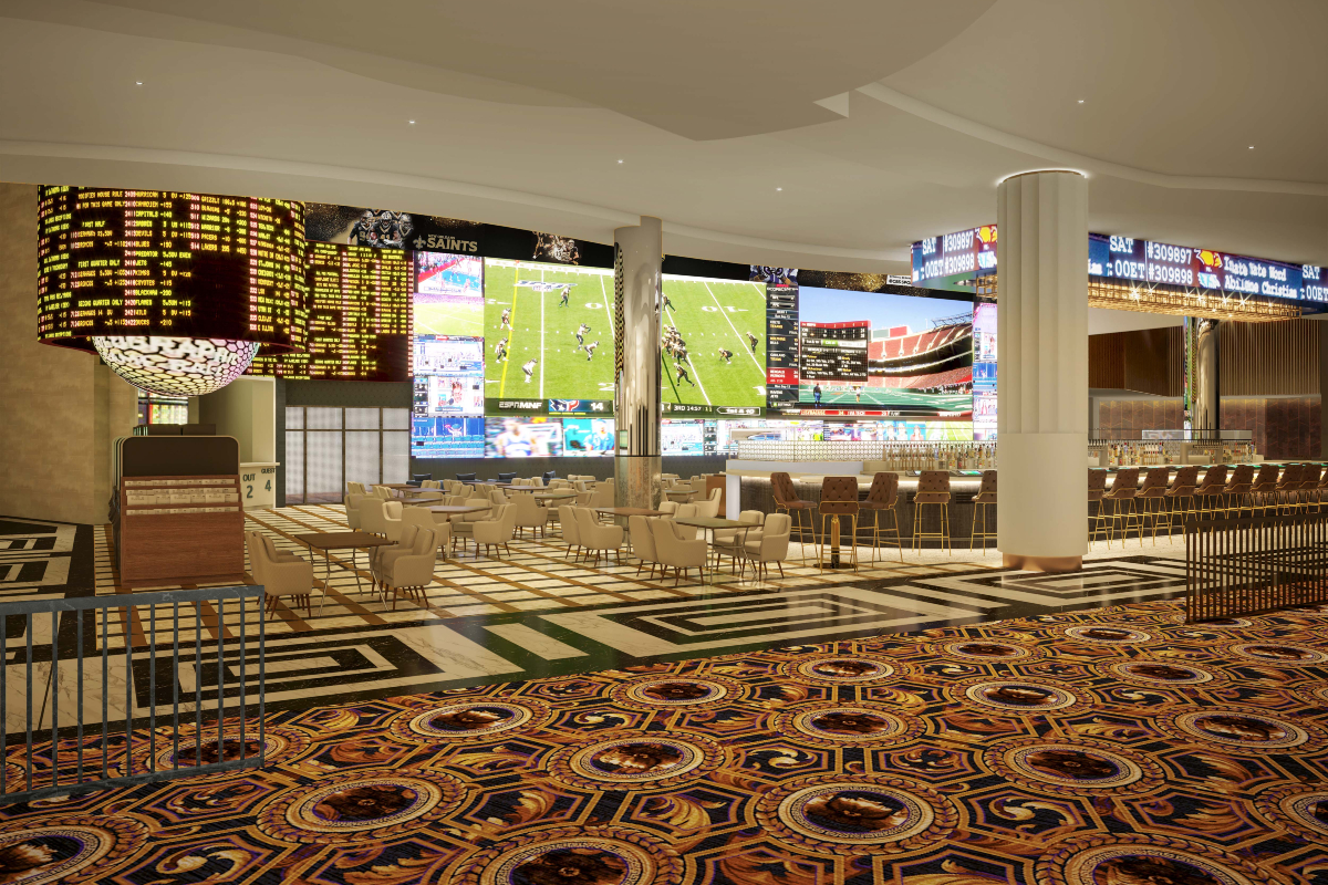 Caesars Sportsbook at Harrah's New Orleans