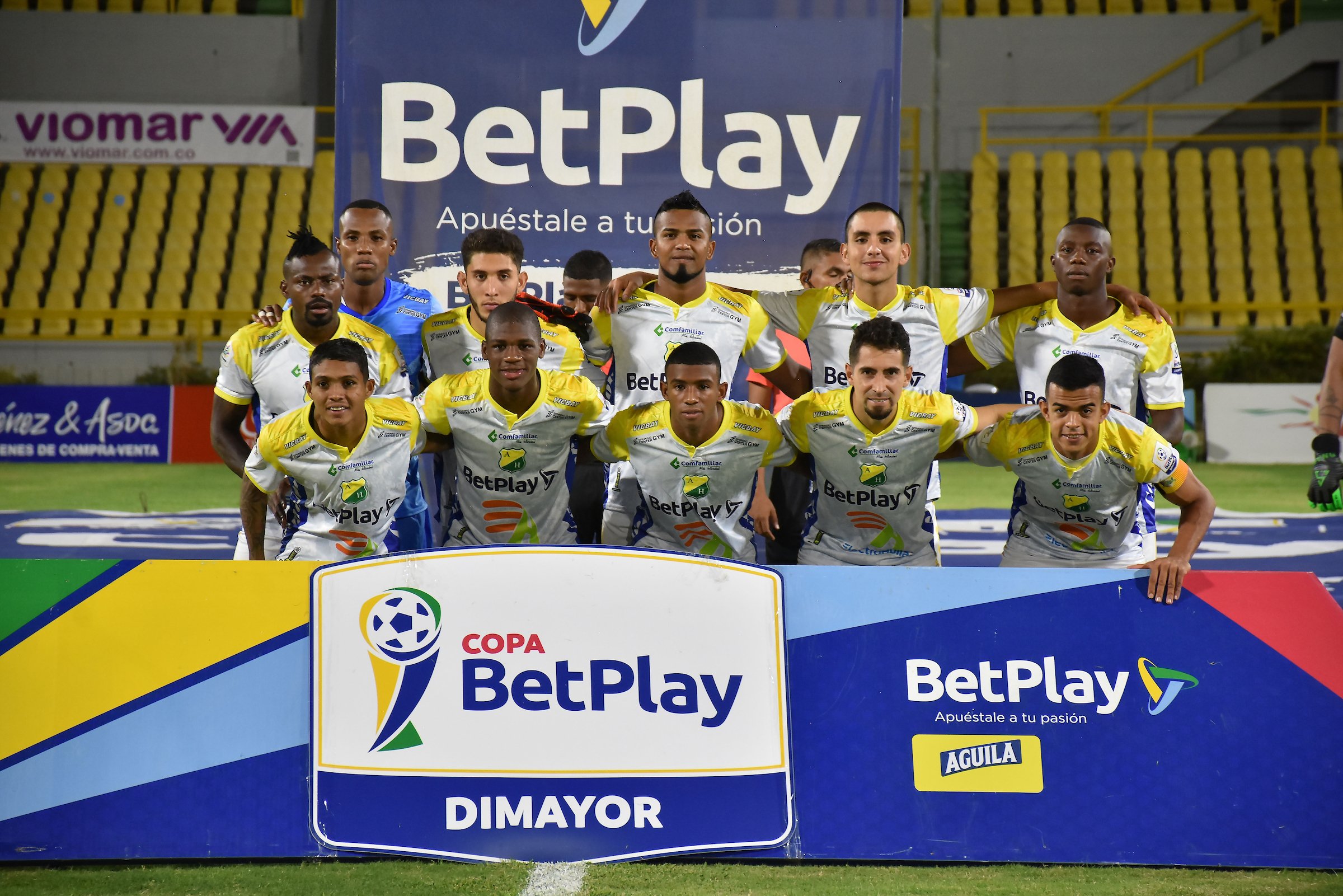 Colombia's Atletico Huila soccer team