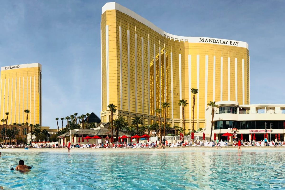Las Vegas casino pool swimming Clark County