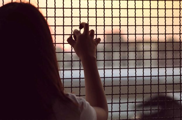 Human trafficking victim in Cambodia