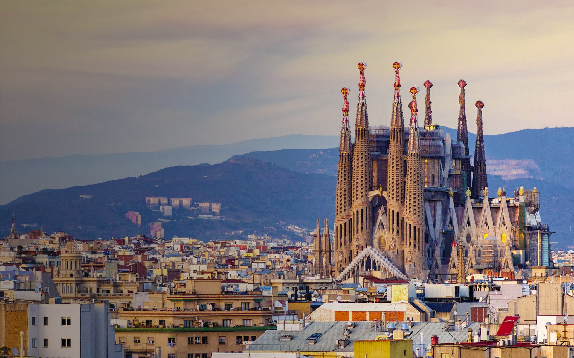 La Basilica in Barcelona, Spain