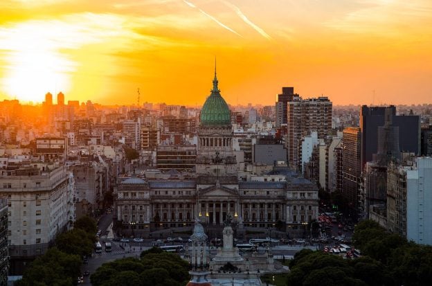 Palace of the Argentine National Congress.