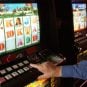 Electronic slot machine in Australia
