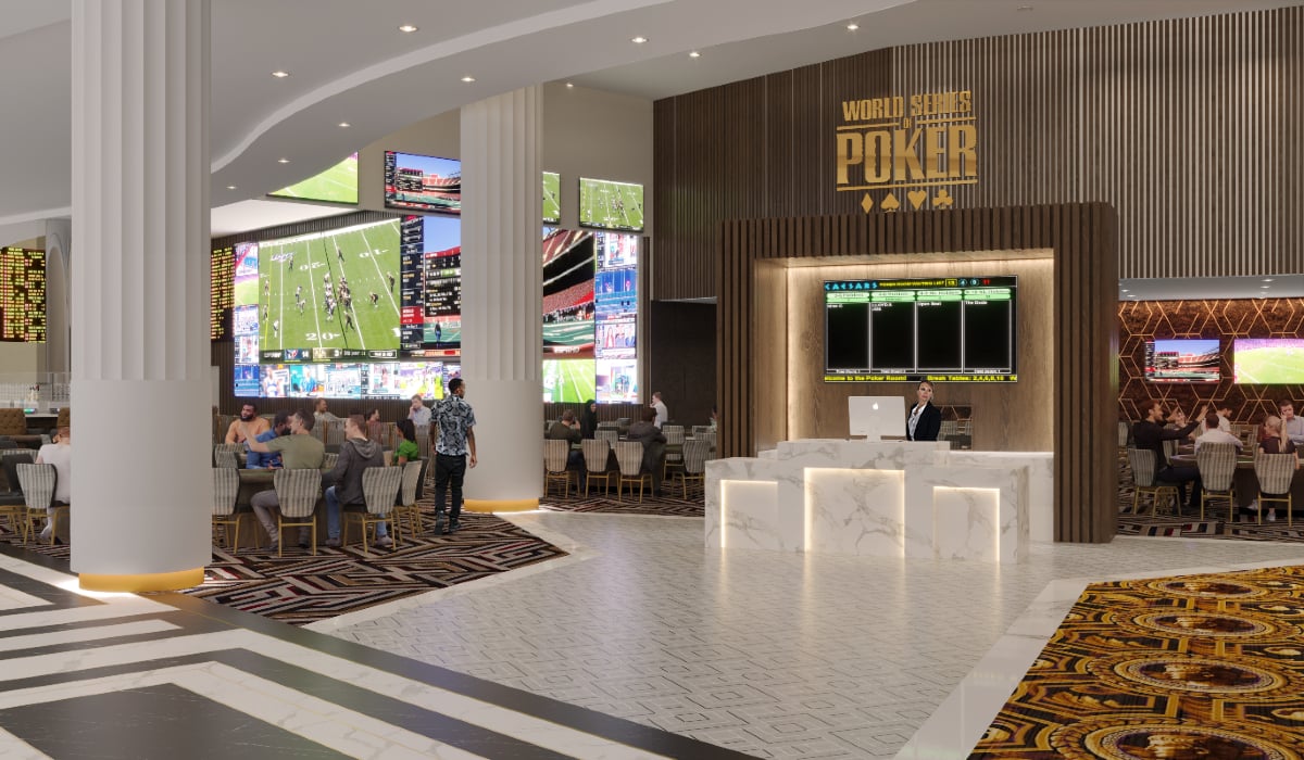 Harrah's New Orleans Caesars Sportsbook WSOP