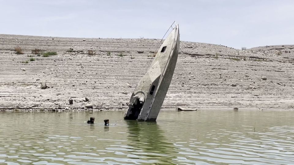 World War II landing craft discovered as Lake Mead reveals its secrets