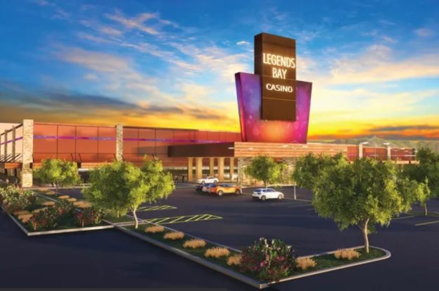 A rendering of the Legends Bay Casino in Sparks, Nev.