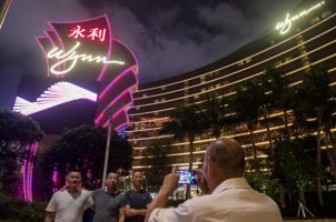 Macau casinos GGR gaming China COVID-19