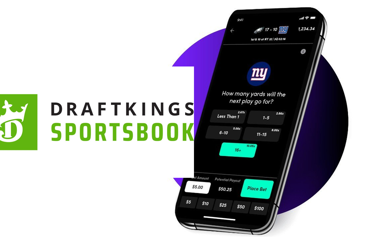 DraftKings micro-betting Simplebet college football odds