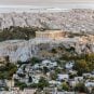 Athens, Greece at sunset
