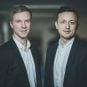 Better Collective founders Christian Kirk Rasmussen, left, and Jesper Søgaard