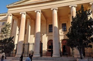 Courthouse in Valleta, Malta
