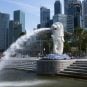 Merlion at the Singapore River