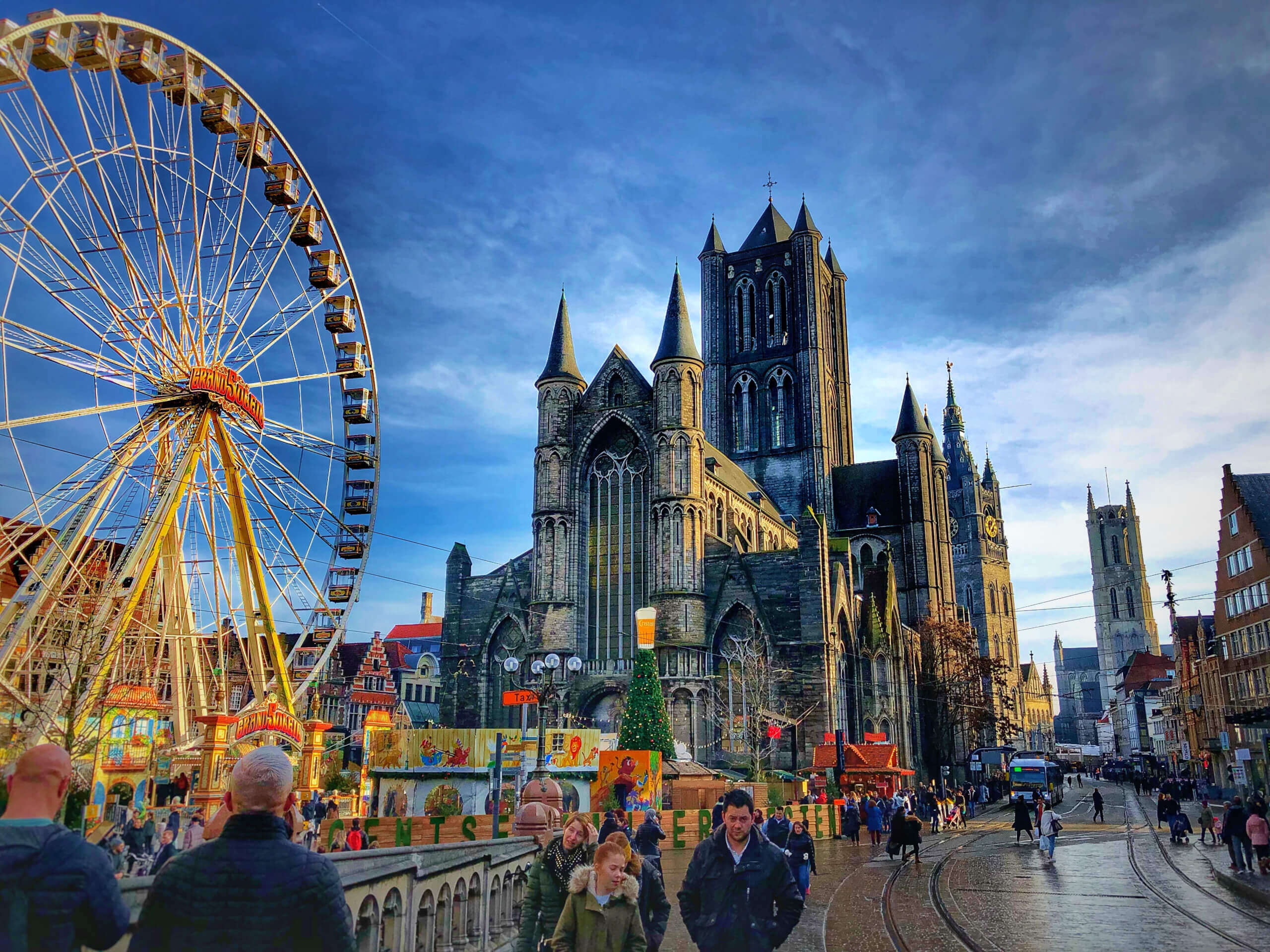 St. Nicholas Church in Ghent, Belgium