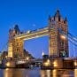 Tower Bridge over the River Thames, London
