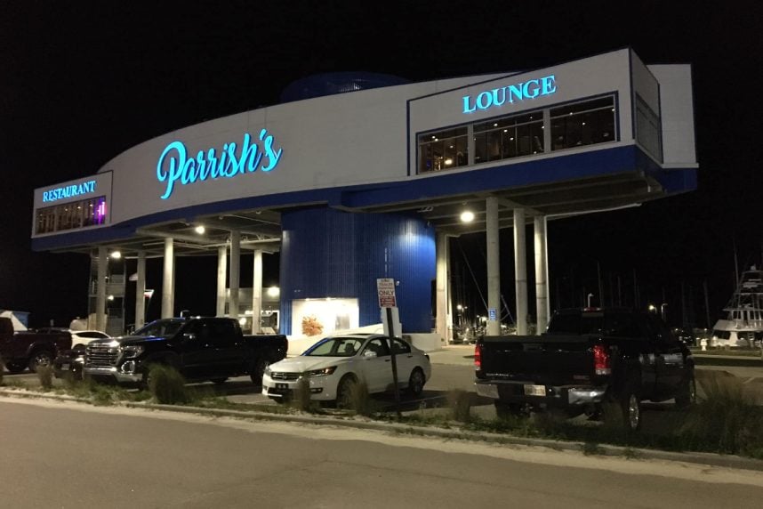 Long Beach casino Parrish's Restaurant