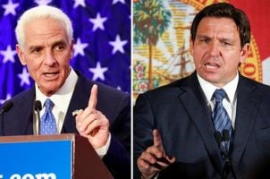 Florida odds DeSantis 2024 Charlie Crist