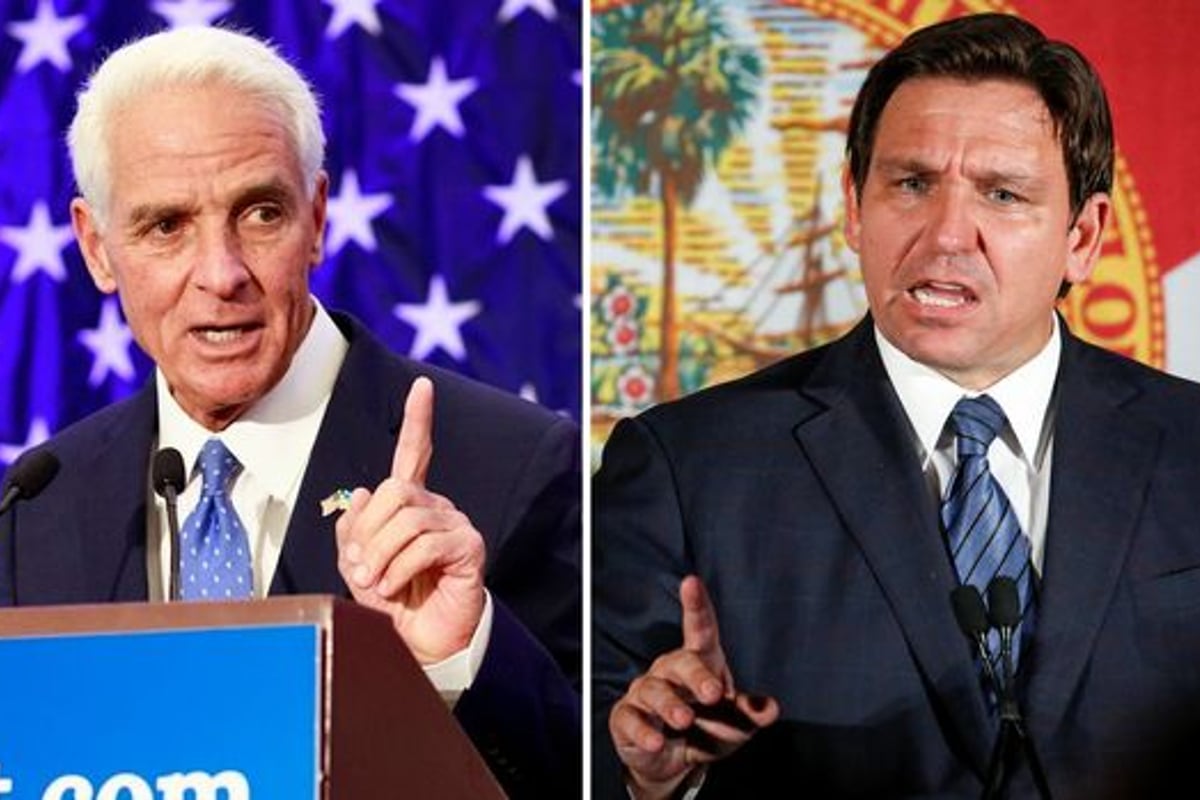 Florida odds DeSantis 2024 Charlie Crist